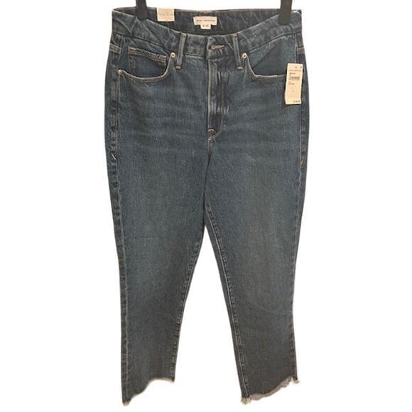 GOOD AMERICAN Good Boy Vintage Inspired Curvy Jean Tummy Control Size 4 27 NWT - Picture 1 of 10